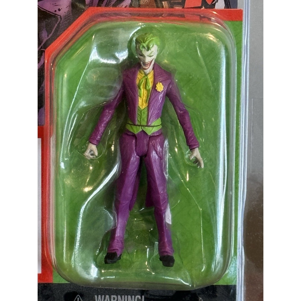 DC Direct Joker 3" Action Figure with Comic Book #23.1 McFarlane Toys New Sealed - Picture 2 of 3